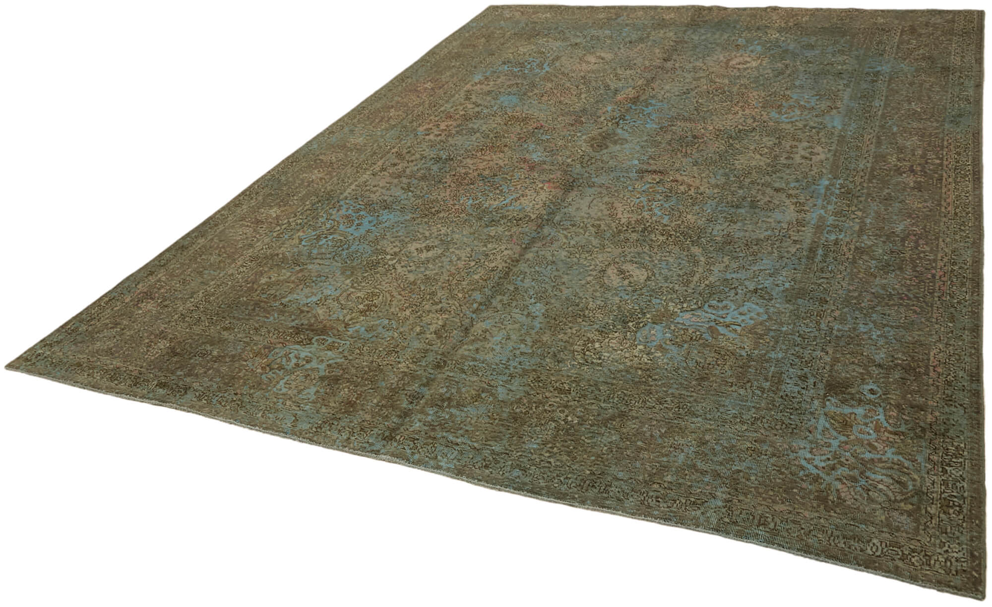 Tapis artisanal années 1980 243 cm x 342 cm