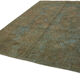Handmade oriental decorative 1980s 243 cm x 342 cm blue wool carpet