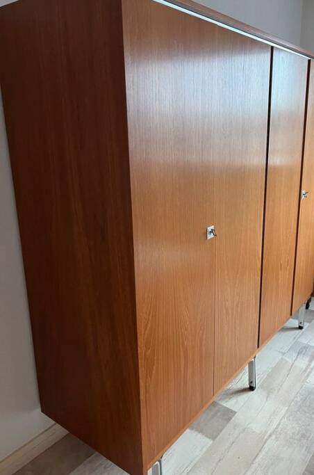 Scandinavian teak wardrobe from the 60s and 70s