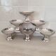 6 coupes en inox 18/10 glace dessert