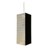 Lampe suspension minimaliste perforée allemande du milieu du siècle, années 1960
