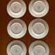 6 flat plates English Style / Lunéville France