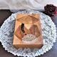 Wooden box for card games