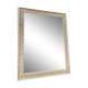 Mirror antique style in travertine from italy