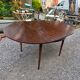 Scandinavian extendable table in rosewood from the 1960s, butterfly extension.