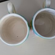 Coffee set in earthenware