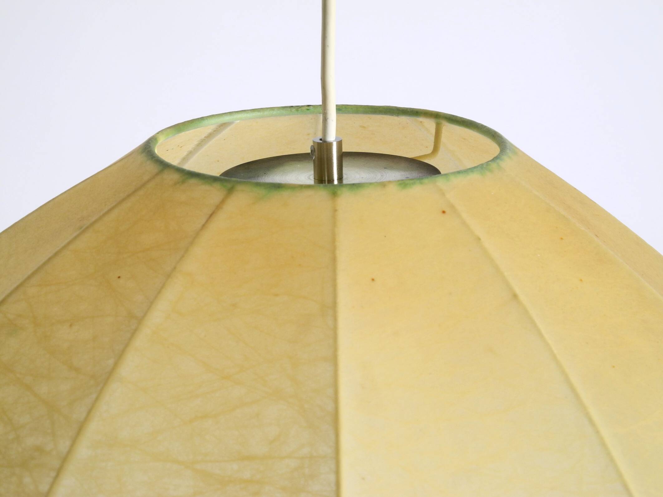 60er XL Cocoon pendant lamp in very good original vintage condition