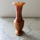 Vase en onyx rose