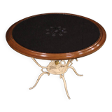 French design coffee table in painted metal from 60s