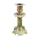 Brass candle holder and onyx-70s