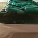 Art Deco Pheasant in Green Ceramic