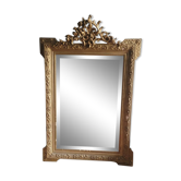 Large Edmond pedimented mirror