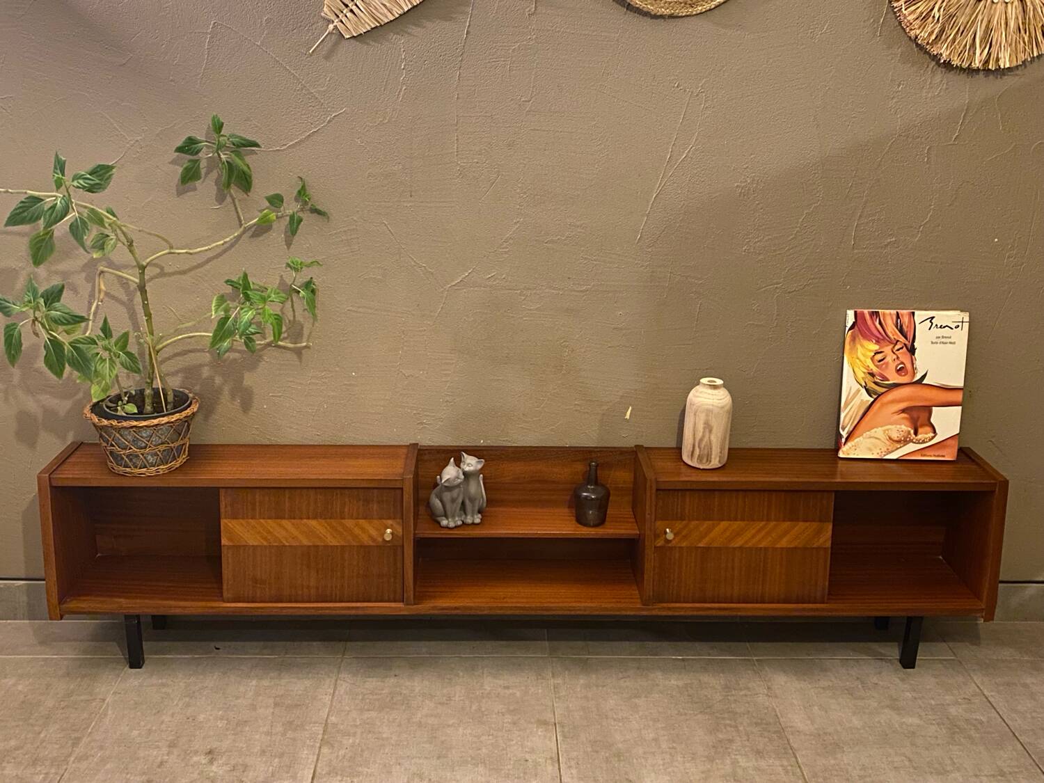 Vintage sideboard from the 60s (shallow)