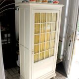 Ancienne armoire vitrine bibliothèque