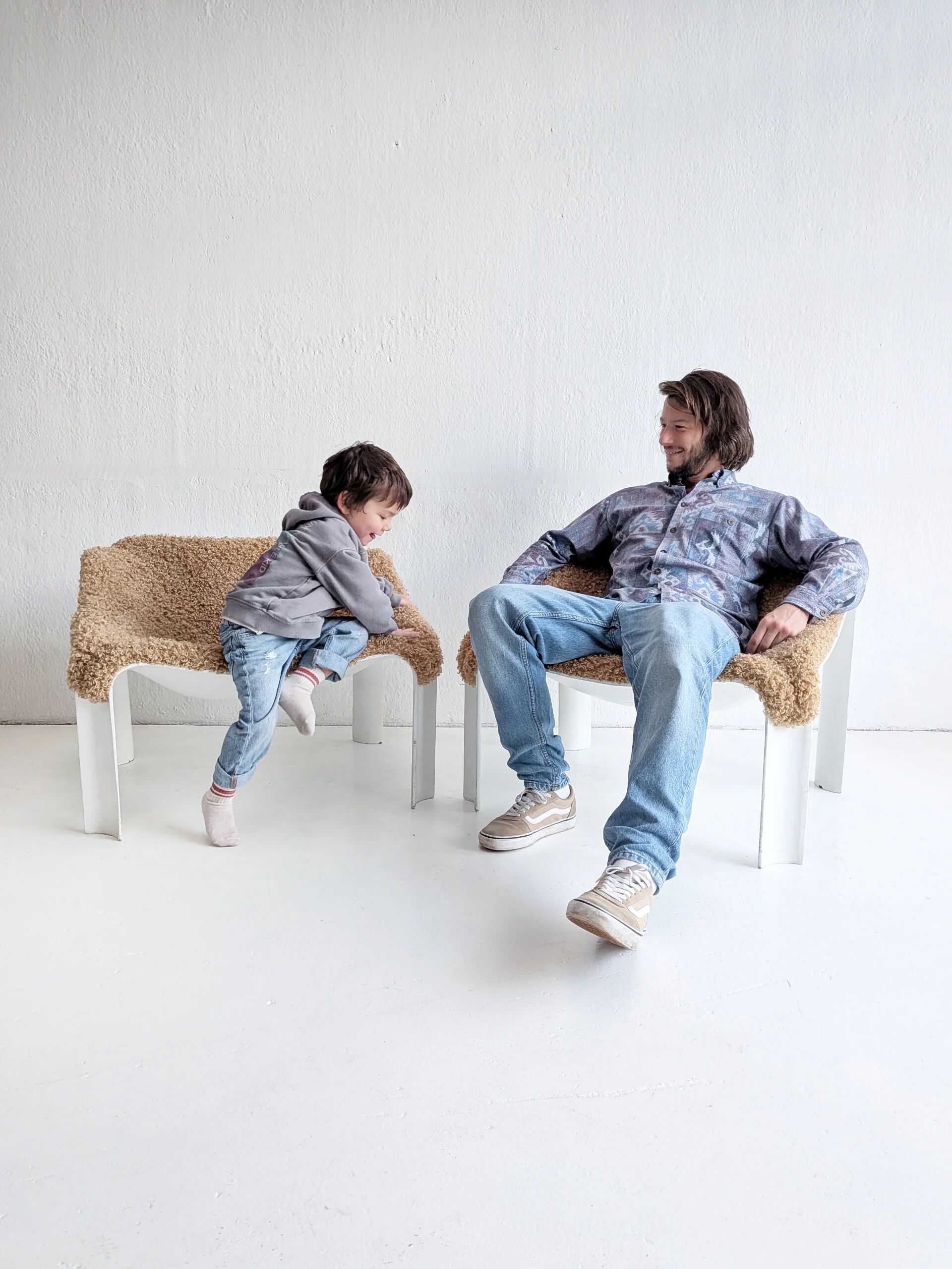 Set of 2 'F300' lounge chairs by Pierre Paulin for Artifort 1960s