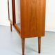 Danish Teak Cabinet with Glass Doors by Carlo Jensen for Hundevad, 1960s