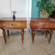 Pair of vintage Louis XVI style bedside tables.