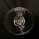 Glass oil lamp blows on foot shower