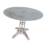 Table de jardin en fer forgé