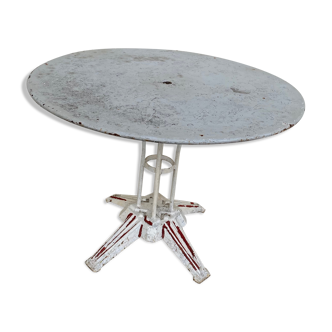 Table de jardin en fer forgé