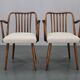 1960s Antonin Suman Set of Six Beech Dining Chairs, Restored
