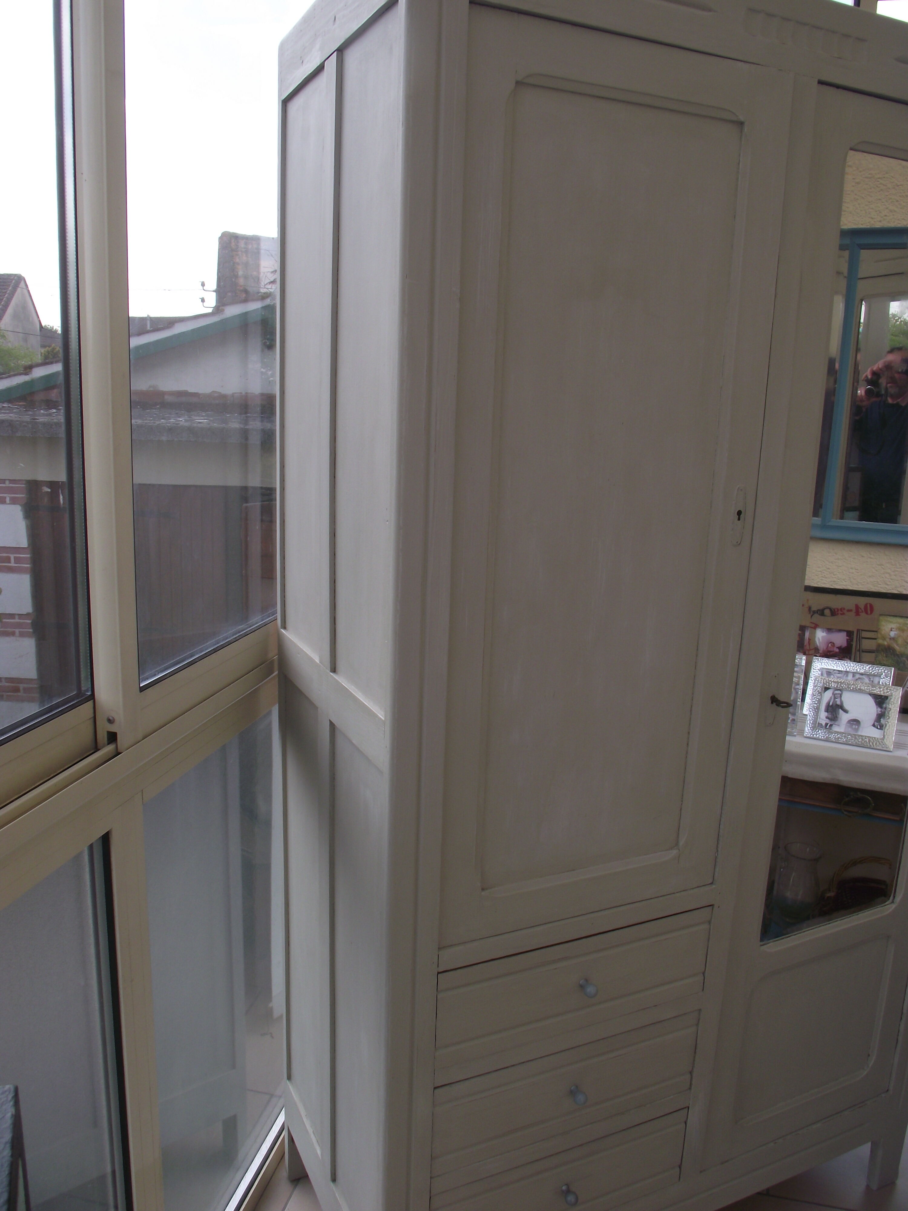 Painted Parisian wardrobe