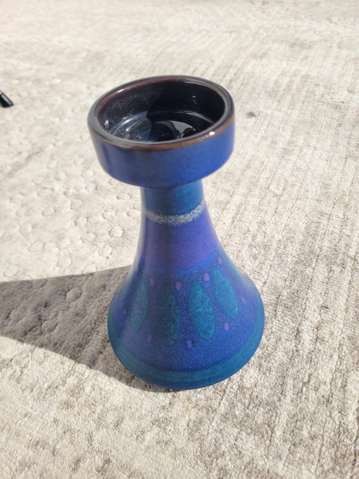 KMK Vintage Ceramic Candlestick or Soliflore