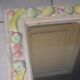 Vintage mirror year 70 80 Decorative Plaster Fruit Decorations