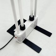 White floor lamp by Gian N. Gigante for Zerbetto, 1980