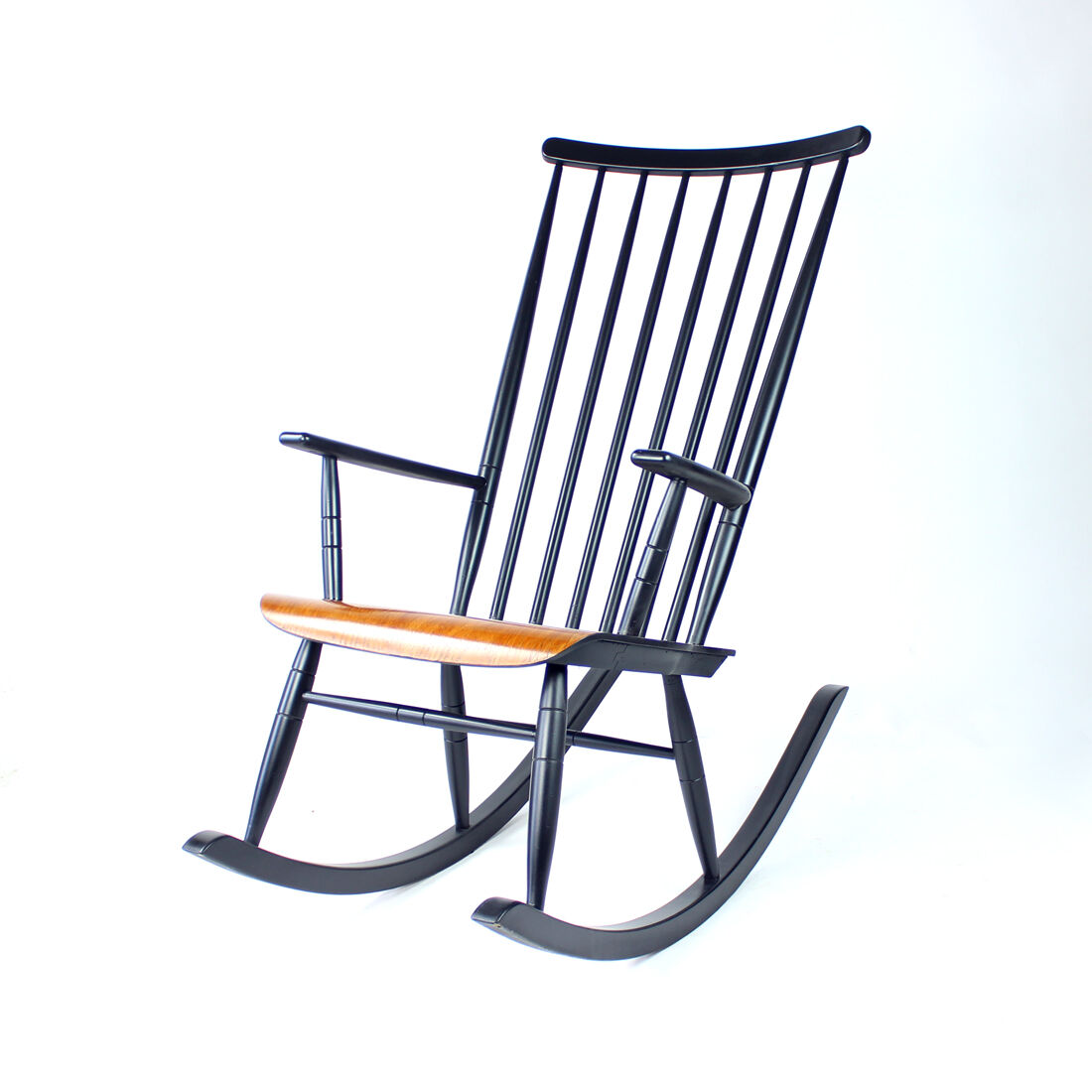 Rocking-chair Varjosen Puunjalostus, Finlande années 1960