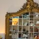 Large old mirror louis Philippe