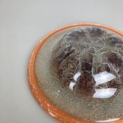 German Glass Bowl by Karl Wiedmann for WMF Ikora, 1930s Baushaus Art Deco