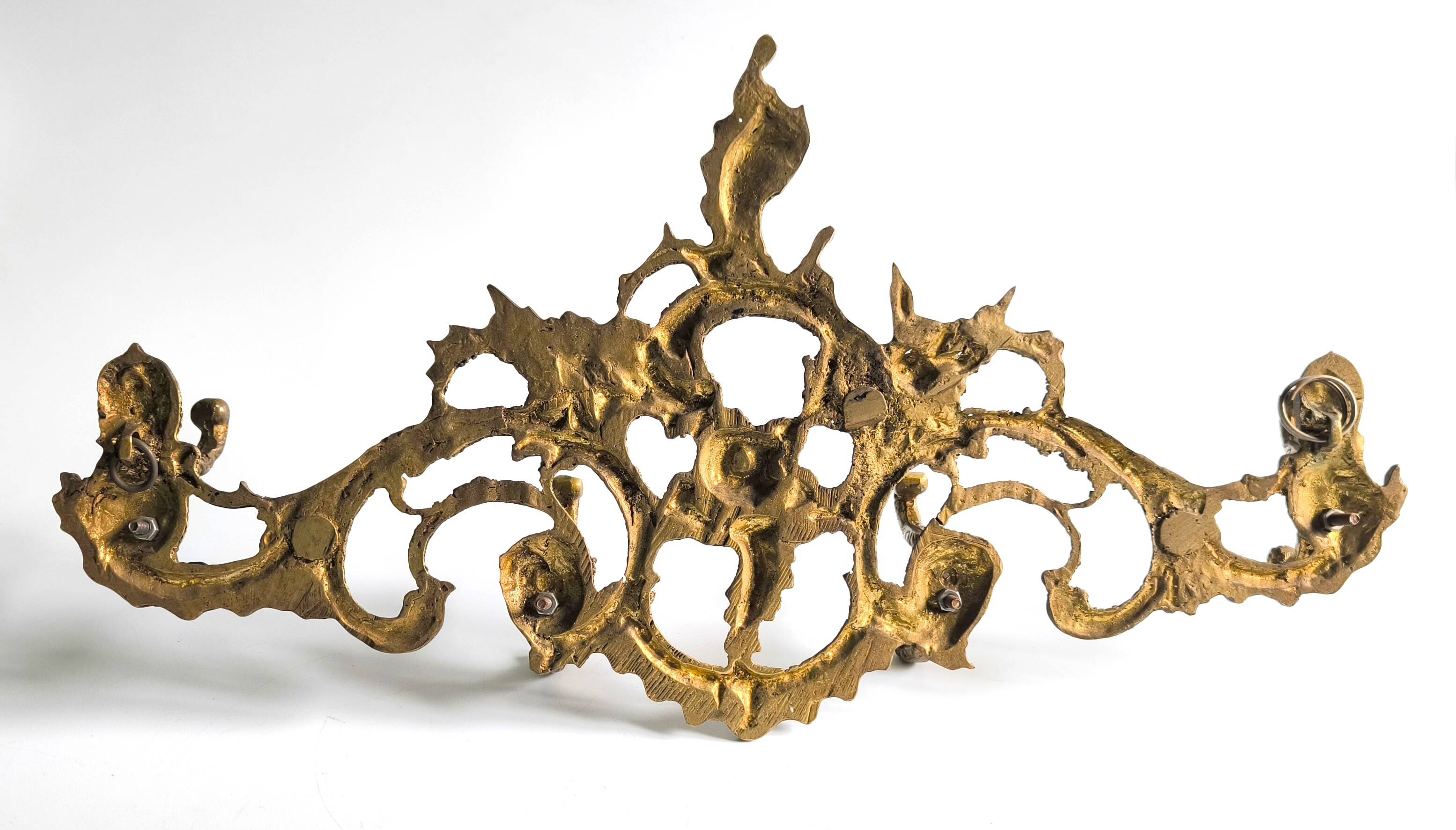 Pure French bronze coat rack from the 1950s.