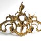Pure French bronze coat rack from the 1950s.