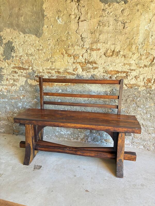Banc d entrée rustique/brutalise