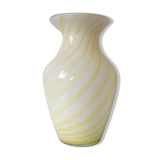 Blown glass vase Italy