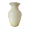 Blown glass vase Italy