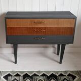 Chest of drawers, console in cherry