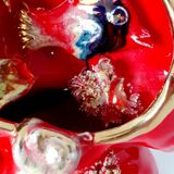 vintage Vallauris fish lamp