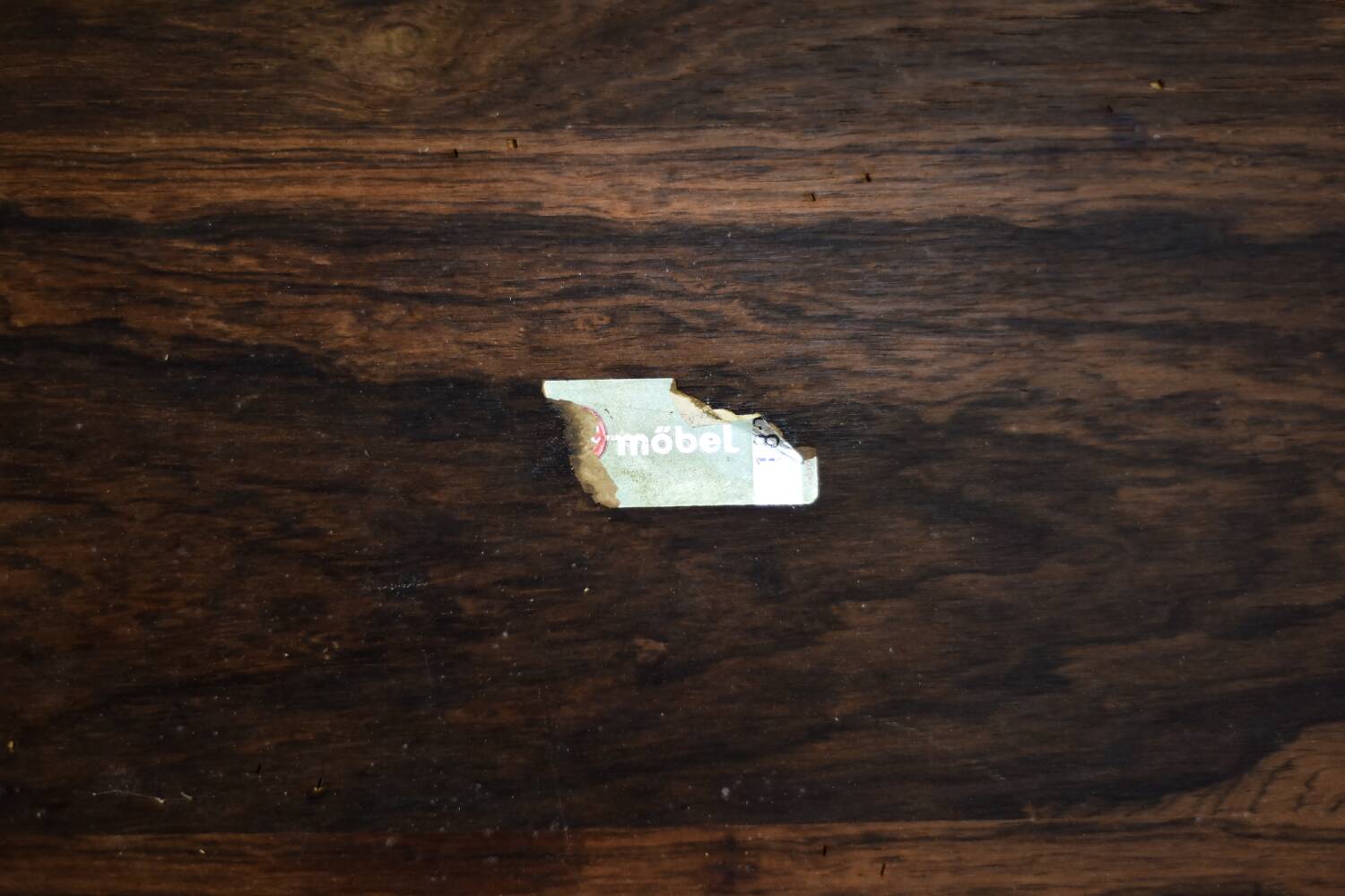 Mid-Century German Modern Round Rosewood Coffee Table from Ilse Möbel