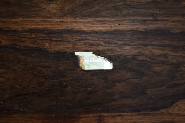 Mid-Century German Modern Round Rosewood Coffee Table from Ilse Möbel