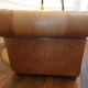 3-seater chesterfield sofa in tan leather