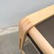 Solid wood and formica desk made by a cabinetmaker.