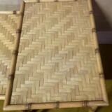 Bamboo trundle table