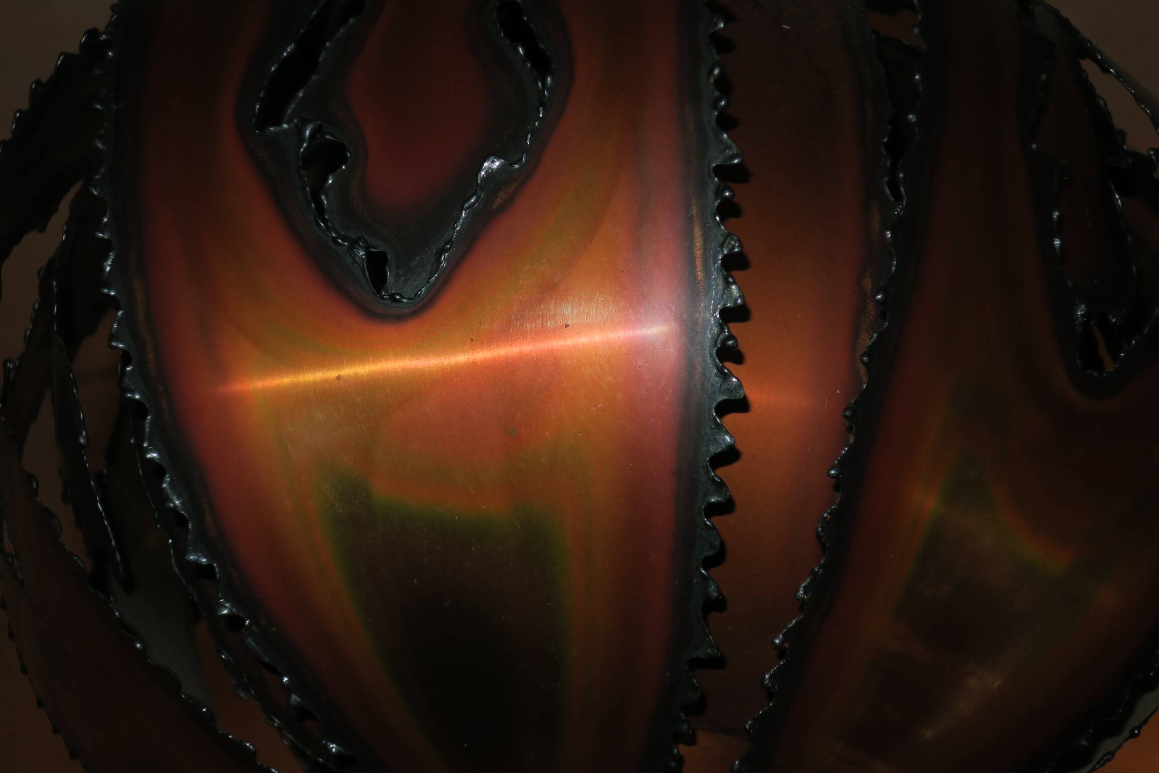 Lustre brutaliste, Danemark années 1970