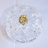 Bonbonnière in crystal cut