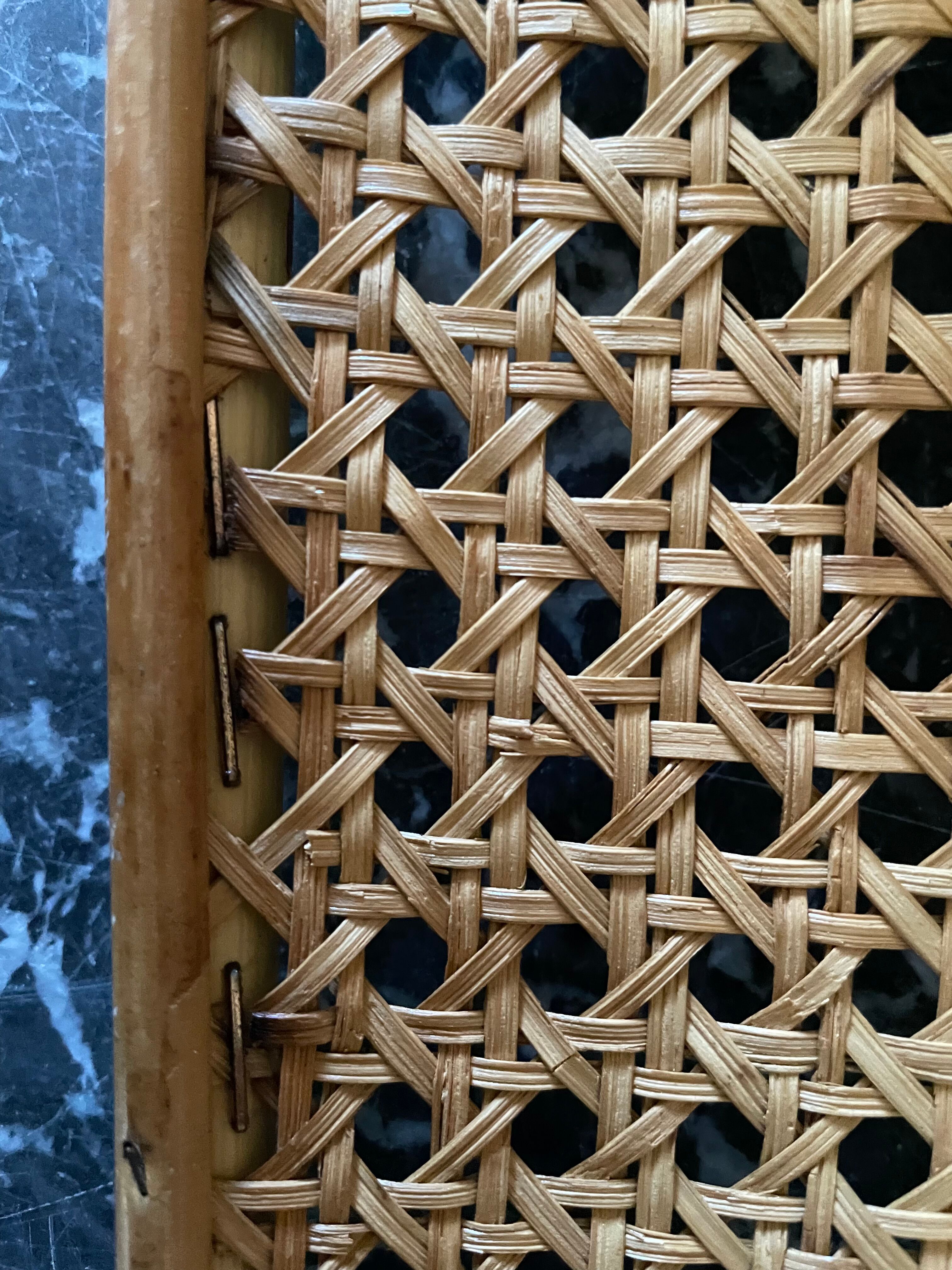 Canning and rattan suspension