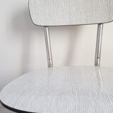 Set of 2 formica chairs