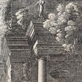 Nicolas Perrelle, Christ speaking to the shepherds, engraving, seventeenth century