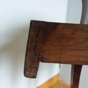 Nightstand with writing desk in Louis XV style.